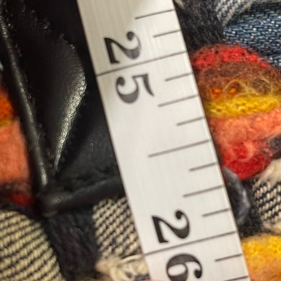 Women's Unbranded Bags Recycled Demin & Cotton Tote/Book Oversized Purse Boho - Picture 4 of 9